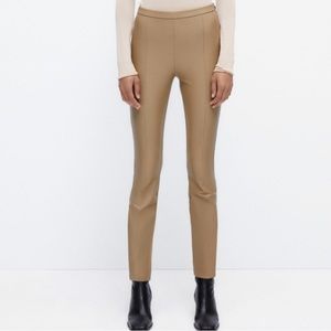 🛒 LAST CALL‼️ NWT Zara Faux Leather Leggings